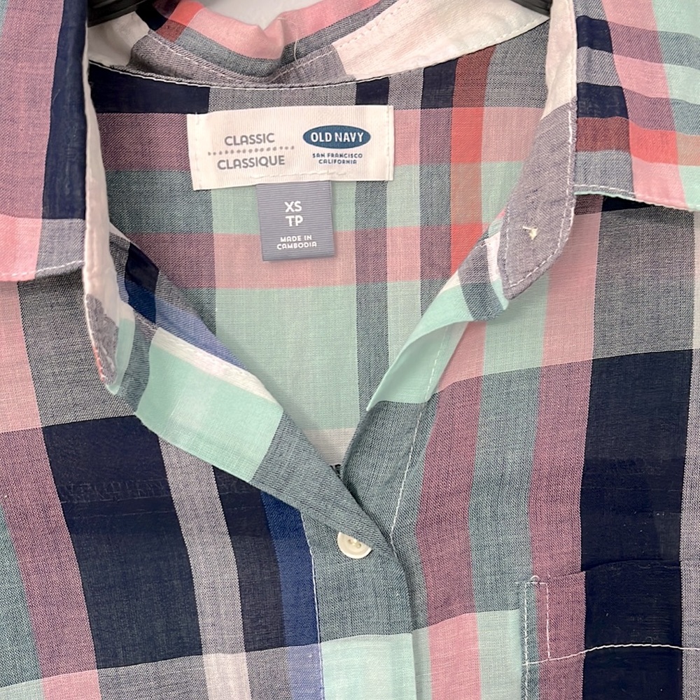 Pastel plaid shirt - Picture 3 of 3